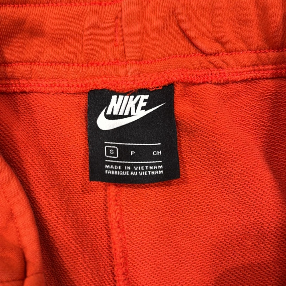 Nike Womens Orange Essential Activewear Athletic Shorts Size S - Picture 3 of 3